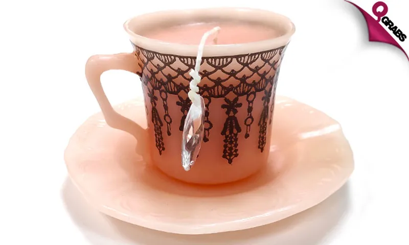 Teacup Shaped Candle!